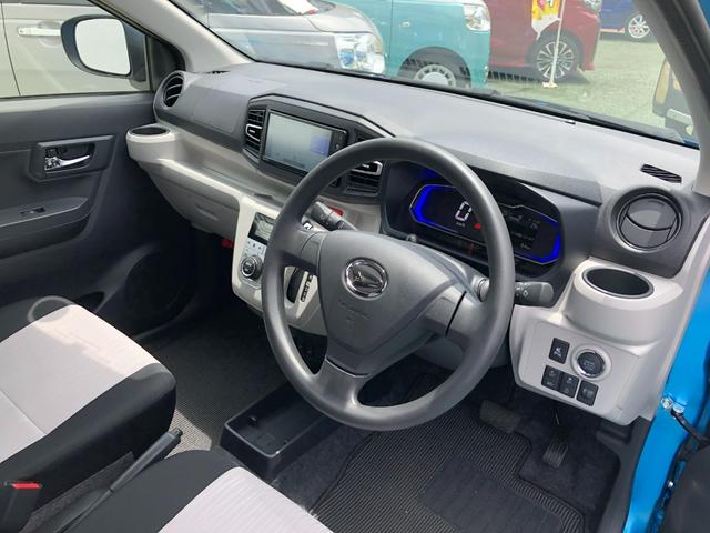 ミライースＧ　ＳＡIII　走行６４キロ／純正フルセグナビバックカメラ１年保証距離無制限　走行距離６４キロ　純正フルセグナビ　バックカメラ　純正マット　ＬＥＤヘッドランプ　アイドリングストップ　シートヒーター　オート格納式ドアミラー　プッシュボタンスタート　キーフリー（埼玉県）の中古車