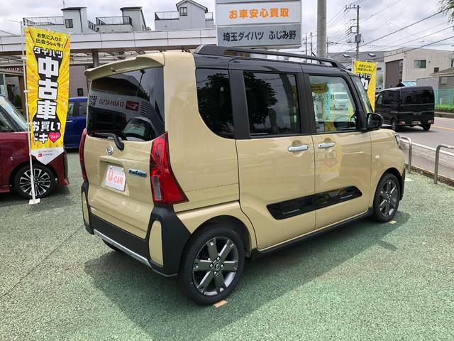 タントファンクロスターボ　走行１６７キロ／ディスプレイオーディオ１年保証距離無制限　純正ディスプレイオーディオ　バックカメラ　ブルートゥース　純正マット　サイドエアバッグ　ＬＥＤヘッドランプ　アイドリングストップ　シートヒーター　両側電動スライドドア（埼玉県）の中古車