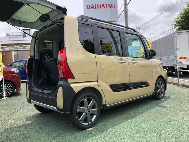タントファンクロスターボ　走行１６７キロ／ディスプレイオーディオ１年保証距離無制限　純正ディスプレイオーディオ　バックカメラ　ブルートゥース　純正マット　サイドエアバッグ　ＬＥＤヘッドランプ　アイドリングストップ　シートヒーター　両側電動スライドドア（埼玉県）の中古車