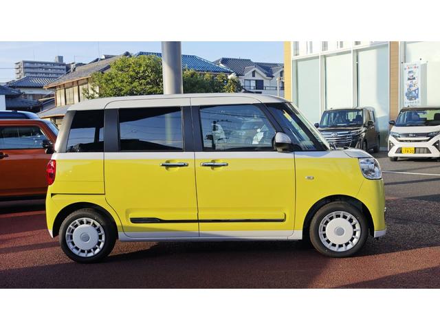 ムーヴキャンバスストライプスＧ１年保証距離無制限　走行距離１０５キロ　９インチスマホ連携ディスプレイオーディオ　バックカメラ　サイドエアバッグ　ＬＥＤヘッドランプ　アイドリングストップ　シートヒーター　両側電動スライドドア（埼玉県）の中古車