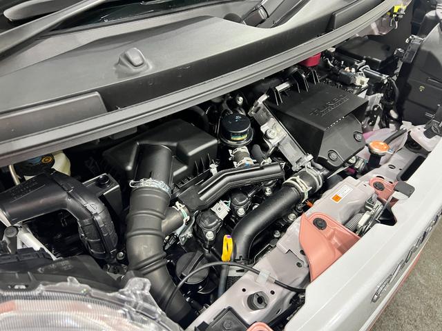 ムーヴキャンバスストライプスGターボ 走行320キロ/ディスプレイオーディオ一年保証・走行距離無制限 走行320キロ ディスプレイオーディオ バックカメラ サイドエアバック クリアランスソナー オートライト LEDヘッドライト シートヒーター 両側電動スライドドア(埼玉県)の中古車