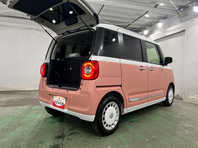 ムーヴキャンバスストライプスGターボ 走行320キロ/ディスプレイオーディオ一年保証・走行距離無制限 走行320キロ ディスプレイオーディオ バックカメラ サイドエアバック クリアランスソナー オートライト LEDヘッドライト シートヒーター 両側電動スライドドア(埼玉県)の中古車