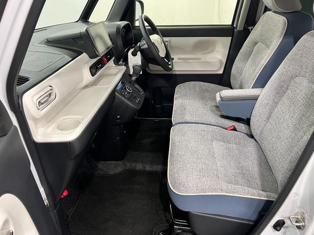 ムーヴキャンバスストライプスGターボ 走行320キロ/ディスプレイオーディオ一年保証・走行距離無制限 走行320キロ ディスプレイオーディオ バックカメラ サイドエアバック クリアランスソナー オートライト LEDヘッドライト シートヒーター 両側電動スライドドア(埼玉県)の中古車