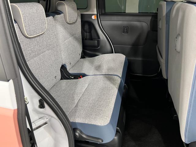 ムーヴキャンバスストライプスGターボ 走行320キロ/ディスプレイオーディオ一年保証・走行距離無制限 走行320キロ ディスプレイオーディオ バックカメラ サイドエアバック クリアランスソナー オートライト LEDヘッドライト シートヒーター 両側電動スライドドア(埼玉県)の中古車