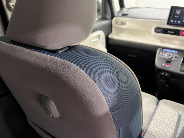 ムーヴキャンバスストライプスGターボ 走行320キロ/ディスプレイオーディオ一年保証・走行距離無制限 走行320キロ ディスプレイオーディオ バックカメラ サイドエアバック クリアランスソナー オートライト LEDヘッドライト シートヒーター 両側電動スライドドア(埼玉県)の中古車