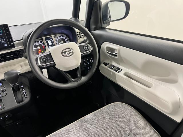 ムーヴキャンバスストライプスGターボ 走行320キロ/ディスプレイオーディオ一年保証・走行距離無制限 走行320キロ ディスプレイオーディオ バックカメラ サイドエアバック クリアランスソナー オートライト LEDヘッドライト シートヒーター 両側電動スライドドア(埼玉県)の中古車