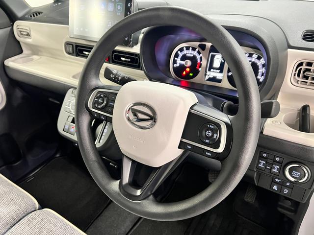 ムーヴキャンバスストライプスGターボ 走行320キロ/ディスプレイオーディオ一年保証・走行距離無制限 走行320キロ ディスプレイオーディオ バックカメラ サイドエアバック クリアランスソナー オートライト LEDヘッドライト シートヒーター 両側電動スライドドア(埼玉県)の中古車