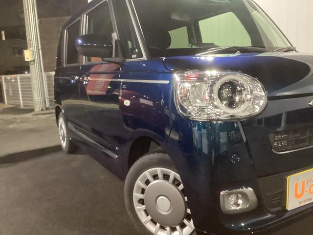 ムーヴキャンバスセオリーG LEDヘッドランプ/電動パーキングブレーキ1年保証距離無制限 サイドエアバッグ LEDヘッドランプ アイドリングストップ シートヒーター 置きラクBOX ホッとでカップホルダー(埼玉県)の中古車