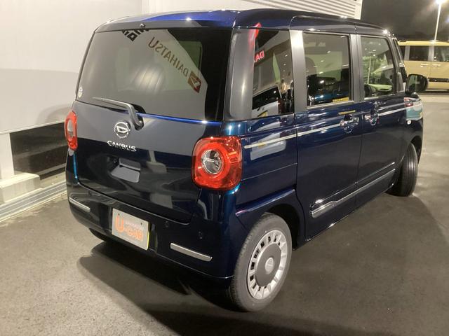 ムーヴキャンバスセオリーG LEDヘッドランプ/電動パーキングブレーキ1年保証距離無制限 サイドエアバッグ LEDヘッドランプ アイドリングストップ シートヒーター 置きラクBOX ホッとでカップホルダー(埼玉県)の中古車