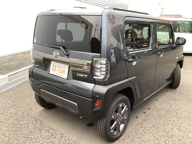 タフトGターボ ダーククロムベンチャー 純正ナビ/パノラマモニター1年保証距離無制限 純正フルセグナビ パノラマモニター 純正マット サイドエアバッグ LEDヘッドランプ アイドリングストップ シートヒーター(埼玉県)の中古車