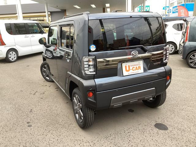 タフトGターボ ダーククロムベンチャー 純正ナビ/パノラマモニター1年保証距離無制限 純正フルセグナビ パノラマモニター 純正マット サイドエアバッグ LEDヘッドランプ アイドリングストップ シートヒーター(埼玉県)の中古車