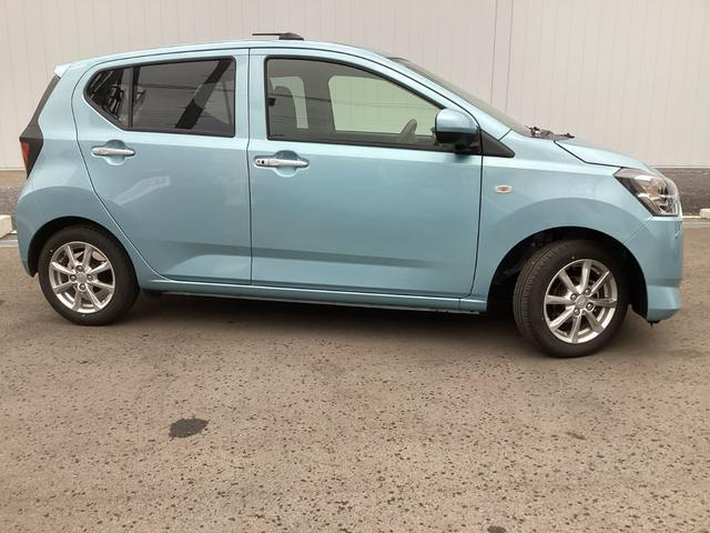 ミライースG SAIII LEDヘッドランプ/シートヒーター/マット1年保証距離無制限 バックカメラ 純正マット オートライト LEDヘッドランプ アイドリングストップ プッシュボタンスタート オート格納式ドアミラー(埼玉県)の中古車