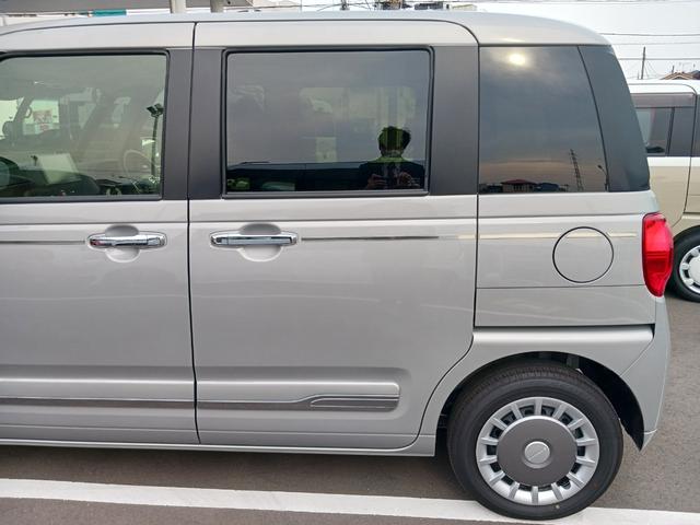 ムーヴキャンバスセオリーＧ１年保証・走行距離無制限　走行８９キロ　サイドエアバッグ　ＬＥＤヘッドランプ・フォグランプ　バックカメラ　アイドリングストップ　シートヒーター　衝突回避支援機能付　ノンターボ　置きラクＢＯＸ（埼玉県）の中古車