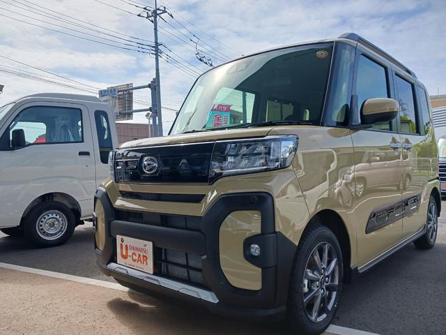 タントファンクロス　ディスプレイオーディオ／ＬＥＤヘッドライト／１年保証・走行距離無制限　走行５０キロ　ディスプレイオーディオ　バックカメラ　マット付　ＬＥＤヘッドランプ　アイドリングストップ　両側電動スライドドア　プッシュボタンスタート　電動格納式ミラー（埼玉県）の中古車