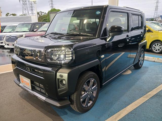 タフトＧターボ　ダーククロムベンチャー　社用車ＵＰ／全周囲カメラ一年保証・走行距離無制限走行１７４７キロ　　パノラマモニター対応カメラ　クルーズコントロール　クリアランスソナー　オートライト　ＬＥＤヘッドライト　シートヒーター　衝突回避支援機能付（埼玉県）の中古車