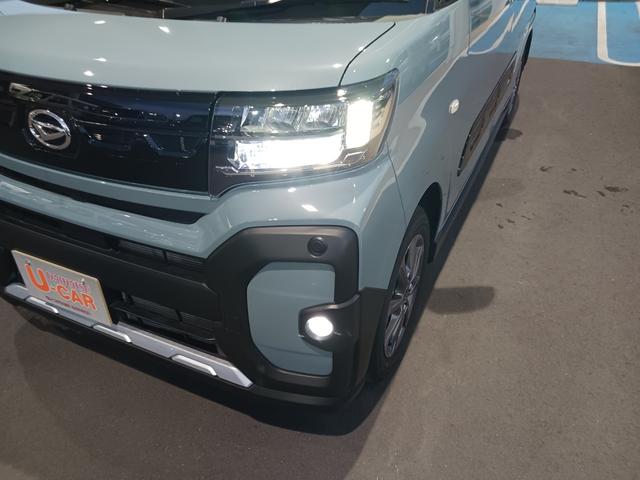 タントファンクロス 社用車UP/両側Pスライドドア/シートヒーター1年保証・走行距離無制限 走行2326キロ サイドエアバッグ クリアランスソナー オートマチックハイビーム オートライト LEDヘッドライト ベンチシート シートヒーター 両側電動スライドドア(埼玉県)の中古車