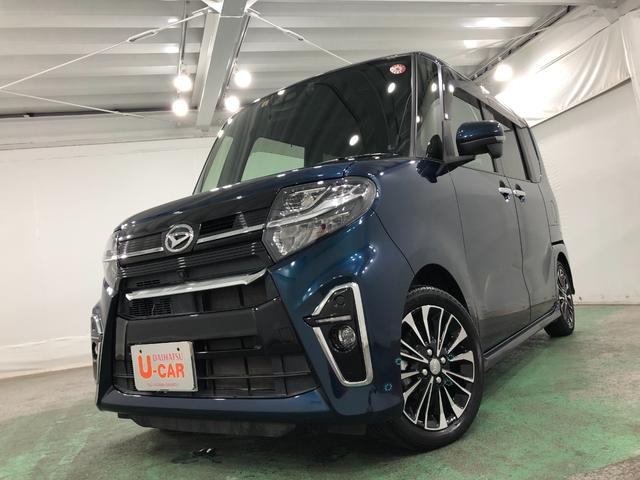 タントカスタムＲＳ　車検整備付／走行距離２９９４１キロ／純正ナビ１年保証距離無制限　車検整備付　走行距離２９９４１キロ　純正フルセグナビ　パノラマモニター　ブルートゥース　ドラレコ　純正カーペットマット　サイドエアバッグ　ＬＥＤヘッドランプ　両側電動スライドドア（埼玉県）の中古車