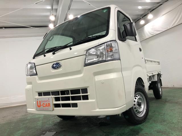 サンバートラックＴＡ　走行距離１６キロ／４ＷＤ／ＭＴ車／ＦＭＡＭラジオ１年保証距離無制限　走行距離１６キロ　４ＷＤ　ＭＴ車　ＦＭＡＭラジオ　オートライト　アイドリングストップ　大型荷台作業灯（埼玉県）の中古車