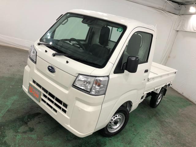 サンバートラックＴＡ　走行距離１６キロ／４ＷＤ／ＭＴ車／ＦＭＡＭラジオ１年保証距離無制限　走行距離１６キロ　４ＷＤ　ＭＴ車　ＦＭＡＭラジオ　オートライト　アイドリングストップ　大型荷台作業灯（埼玉県）の中古車