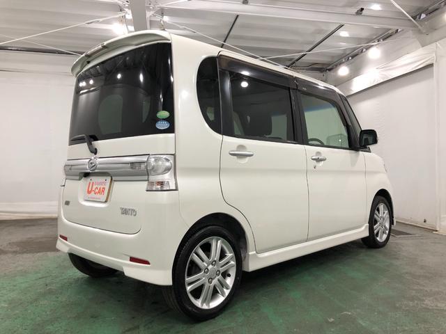 タントカスタムＲＳ　雹害／走行距離３８９９８キロ／フルセグナビ１年保証距離無制限　車検整備付　走行距離３８９９８キロ　フルセグナビ　バックカメラ　純正カーペットマット　ワイドバイザー　ＨＩＤヘッドランプ　アイドリングストップ　片側電動スライドドア（埼玉県）の中古車