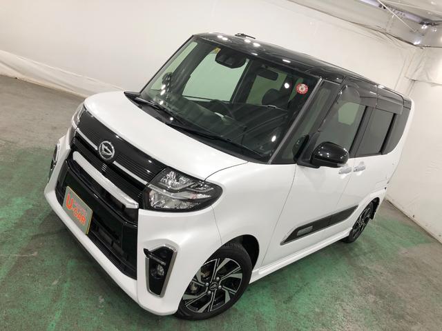 タントカスタムＸ　雹害車／車検整備付／走行２５５０８キロ／ナビ保証１年間・距離無制限付き　キーフリー　ナビ　バックカメラ　シートヒーター　ＵＳＢ入力端子　ブルートゥース　クリアランスソナー　両側電動スライドドア　ＬＥＤヘッドライト　オートライト（埼玉県）の中古車