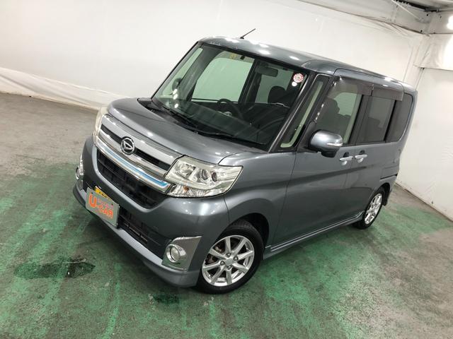 タントカスタムＸ　ＳＡ　車検整備付／ナビ／ＥＴＣ１年保証距離無制限　車検整備付　走行距離２１６２６キロ　社外ワンセグナビ　純正カーペットマット　ワイドバイザー　ＥＴＣ　ＬＥＤヘッドランプ　アイドリングストップ　両側電動スライドドア（埼玉県）の中古車