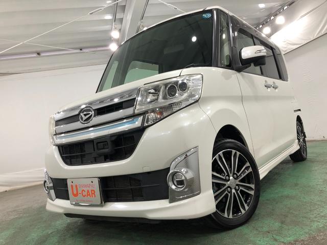 タントカスタムＲＳ　ＳＡ　車検整備付／走行距離４５００５キロ１年保証距離無制限　車検整備付　走行距離４５００５キロ　純正フルセグナビ　バックカメラ　ブルートゥース　純正カーペットマット　ＬＥＤヘッドランプ　アイドリングストップ　両側電動スライドドア（埼玉県）の中古車