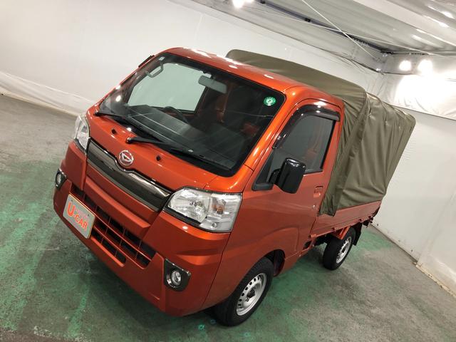 ハイゼットトラックスタンダード　４ＷＤ／走行６４０８８キロ／純正フルセグナビ１年保証距離無制限　走行距離６４０８８キロ　４ＷＤ　ＡＴ車　社外フルセグナビ　ブルートゥース　純正フロアマット　ロングバイザー（埼玉県）の中古車