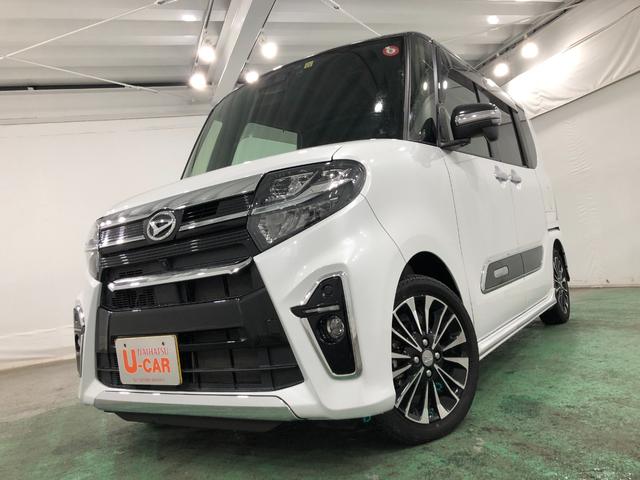 タントカスタムＲＳ　車検整備付／走行距離２９６２３キロ／純正ナビ１年保証距離無制限　車検整備付　走行距離２９６２３キロ　純正フルセグナビ　パノラマモニター　ブルートゥース　ドラレコ　純正マット　サイドエアバッグ　ＬＥＤヘッドランプ　アイドリングストップ（埼玉県）の中古車