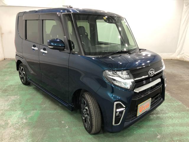 タントカスタムＸ　雹害／車検整備付／走行１２７１９キロ／純正ナビ１年保証距離無制限　車検整備付　走行距離１２７１９キロ　純正フルセグナビ　バックカメラ　ブルートゥース　ドラレコ　純正マット　バイザー　サイドエアバッグ　ＬＥＤヘッドランプ　アイドリングストップ（埼玉県）の中古車