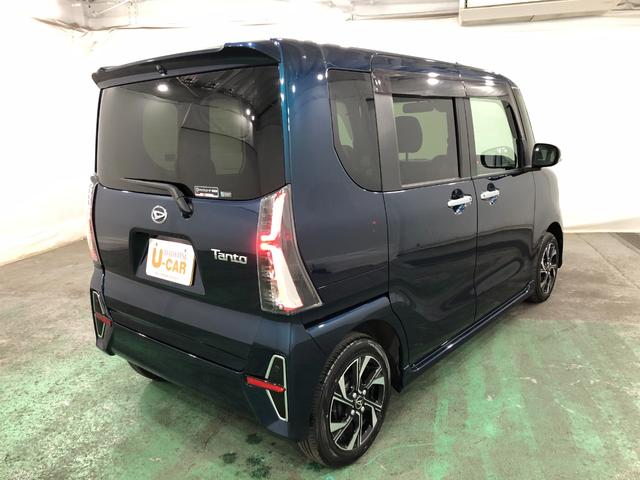 タントカスタムＸ　雹害／車検整備付／走行１２７１９キロ／純正ナビ１年保証距離無制限　車検整備付　走行距離１２７１９キロ　純正フルセグナビ　バックカメラ　ブルートゥース　ドラレコ　純正マット　バイザー　サイドエアバッグ　ＬＥＤヘッドランプ　アイドリングストップ（埼玉県）の中古車