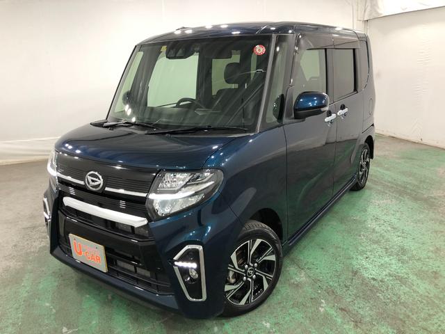 タントカスタムＸ　雹害／車検整備付／走行１２７１９キロ／純正ナビ１年保証距離無制限　車検整備付　走行距離１２７１９キロ　純正フルセグナビ　バックカメラ　ブルートゥース　ドラレコ　純正マット　バイザー　サイドエアバッグ　ＬＥＤヘッドランプ　アイドリングストップ（埼玉県）の中古車