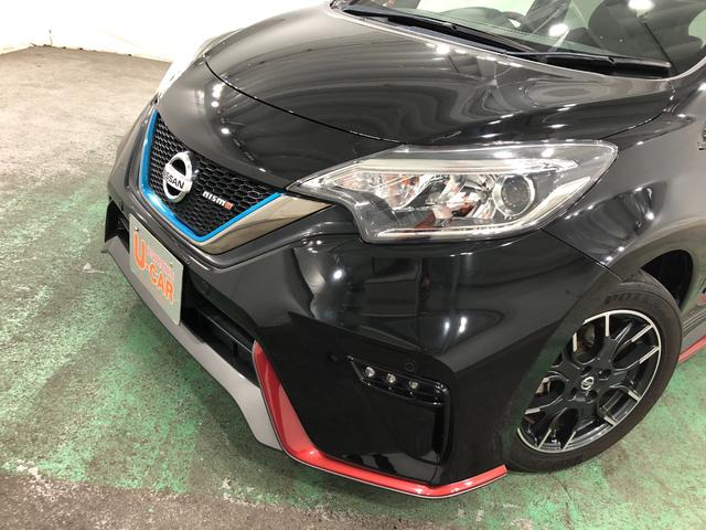 ノートｅ−パワーニスモ　車検整備付／走行距離２４９３２キロ／ナビ１年保証距離無制限　車検整備付　走行距離２４９３２キロ　純正フルセグナビ　アラウンドビューモニター　ブルートゥース　純正カーペットマット　ＥＴＣ　オートライト　ＬＥＤヘッドランプ（埼玉県）の中古車