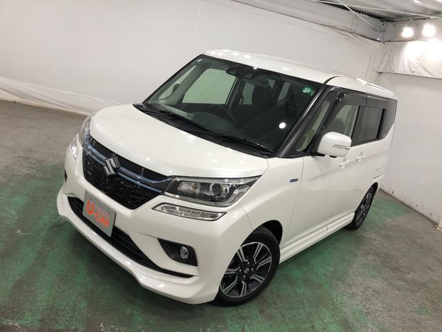 ソリオバンディットハイブリッドＳＶ　車検整備付／走行距離１３５４０キロ／ナビ１年保証距離無制限　車検整備付　走行距離１３５４０キロ　フルセグナビ　全方位モニター　ブルートゥース　ドラレコ　純正カーペットマット　ＥＴＣ　サイドエアバッグ　ＬＥＤヘッドランプ　両側電動スライドドア（埼玉県）の中古車