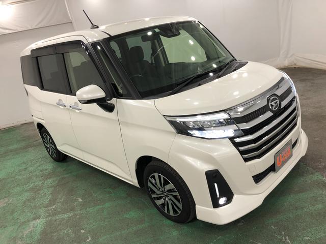 トールカスタムＧ　車検整備付／純正フルセグナビ／ドラレコ１年保証距離無制限　車検整備付　走行距離５７１３キロ　純正フルセグナビ　バックカメラ　ブルートゥース　ドラレコ　純正カーペットマット　ＬＥＤヘッドランプ　アイドリングストップ　両側電動スライドドア（埼玉県）の中古車