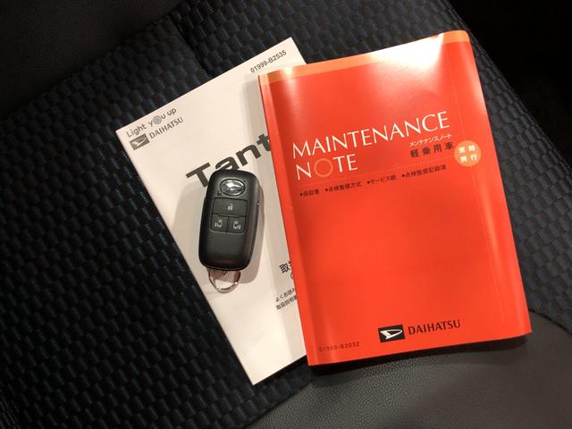 タントカスタムＲＳ　走行距離６９９６キロ／１年保証・距離無制限１年保証距離無制限　走行距離６９９６キロ　純正カーペットマット　サイドエアバッグ　ＬＥＤヘッドランプ　アイドリングストップ　シートヒーター　両側電動スライドドア　プッシュボタンスタート　キーフリー（埼玉県）の中古車