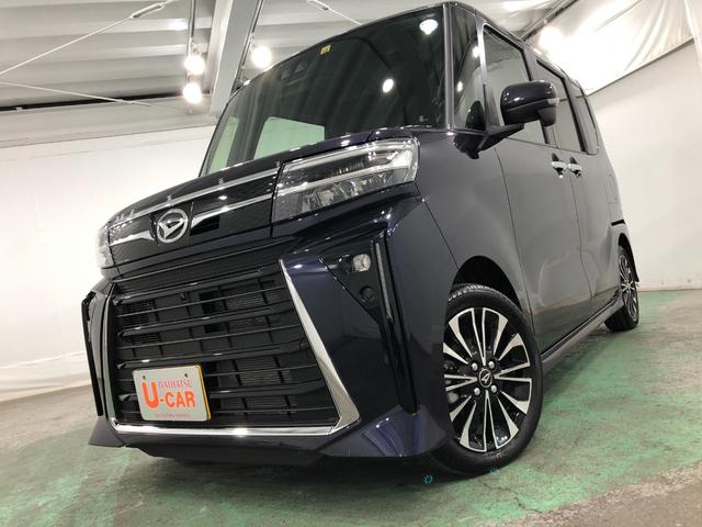 タントカスタムＲＳ　走行距離１８１８キロ／１年保証・距離無制限１年保証距離無制限　走行距離１８１８キロ　純正カーペットマット　サイドエアバッグ　ＬＥＤヘッドランプ　アイドリングストップ　シートヒーター　両側電動スライドドア　プッシュボタンスタート　キーフリー（埼玉県）の中古車