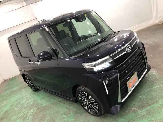 タントカスタムＲＳ　走行距離１８１８キロ／１年保証・距離無制限１年保証距離無制限　走行距離１８１８キロ　純正カーペットマット　サイドエアバッグ　ＬＥＤヘッドランプ　アイドリングストップ　シートヒーター　両側電動スライドドア　プッシュボタンスタート　キーフリー（埼玉県）の中古車