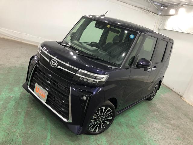 タントカスタムＲＳ　ターボ車／両側電スライドドア１年保証距離無制限　走行距離１８５キロ　純正マット　サイドエアバッグ　ＬＥＤヘッドランプ　アイドリングストップ　シートヒーター　両側電動スライドドア　プッシュボタンスタート　オート格納式ドアミラー（埼玉県）の中古車