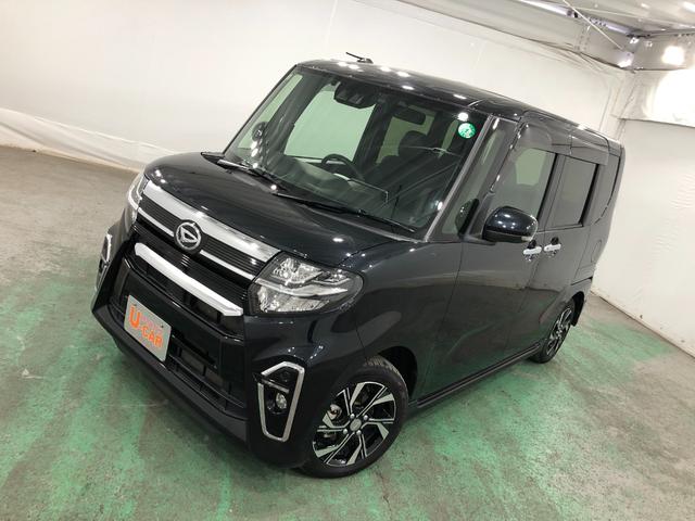 タントカスタムＸ　雹害車　純正ナビ・バックモニター１年保証距離無制限　走行距離３３３７１キロ　ＦＲドラレコ　ＥＴＣ　サイドエアバッグ　ＬＥＤヘッドランプ　アイドリングストップ　左右パワースライドドア　左右シートヒーター　テレビコントロールキット（埼玉県）の中古車