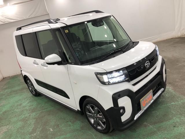 タントファンクロスターボ　走行１．５万　ＬＥＤ　両側パワスラ禁煙車　新車保証継承　１年保証距離無制限　走行距離１５２１０キロ　前後コーナーセンサー　ルーフレール　１５インチアルミ　ＬＥＤライト　シートヒーター　両側電動スライドドア　プッシュボタンスタート（埼玉県）の中古車