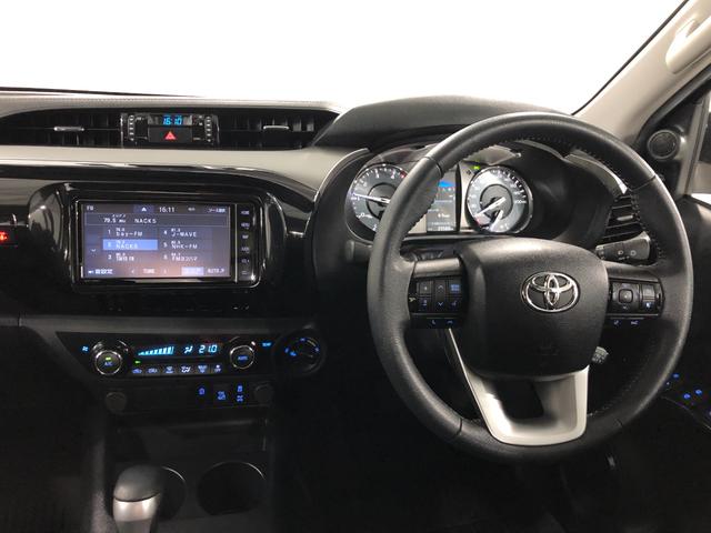 ハイラックスＺ　４ＷＤ／軽油／車検整備付／走行距離２９５８６キロ／ナビ１年保証距離無制限　走行距離２９５８６キロ　４ＷＤ　軽油　走行距離２９５８６キロ　フルセグナビ　ブルートゥース　ドラレコ　フロアマット　サイドエアバッグ　ＬＥＤヘッドランプ　アイドリングストップ（埼玉県）の中古車