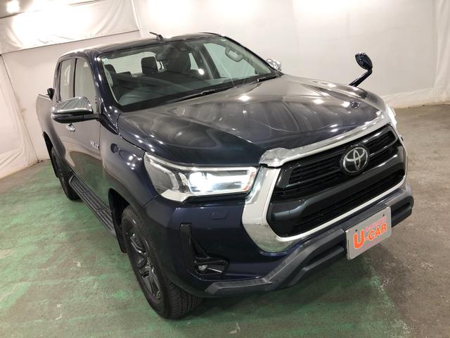ハイラックスＺ　４ＷＤ／軽油／車検整備付／走行距離２９５８６キロ／ナビ１年保証距離無制限　走行距離２９５８６キロ　４ＷＤ　軽油　走行距離２９５８６キロ　フルセグナビ　ブルートゥース　ドラレコ　フロアマット　サイドエアバッグ　ＬＥＤヘッドランプ　アイドリングストップ（埼玉県）の中古車