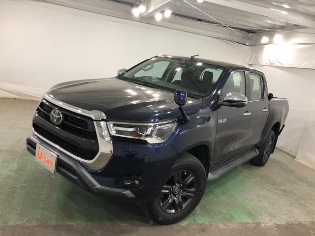 ハイラックスＺ　４ＷＤ／軽油／車検整備付／走行距離２９５８６キロ／ナビ１年保証距離無制限　走行距離２９５８６キロ　４ＷＤ　軽油　走行距離２９５８６キロ　フルセグナビ　ブルートゥース　ドラレコ　フロアマット　サイドエアバッグ　ＬＥＤヘッドランプ　アイドリングストップ（埼玉県）の中古車