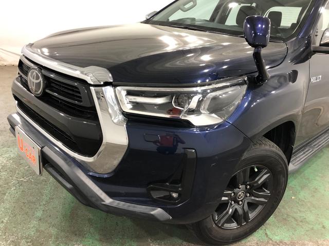 ハイラックスＺ　４ＷＤ／軽油／車検整備付／走行距離２９５８６キロ／ナビ１年保証距離無制限　走行距離２９５８６キロ　４ＷＤ　軽油　走行距離２９５８６キロ　フルセグナビ　ブルートゥース　ドラレコ　フロアマット　サイドエアバッグ　ＬＥＤヘッドランプ　アイドリングストップ（埼玉県）の中古車