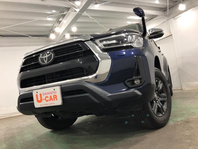 ハイラックスＺ　４ＷＤ／軽油／車検整備付／走行距離２９５８６キロ／ナビ１年保証距離無制限　走行距離２９５８６キロ　４ＷＤ　軽油　走行距離２９５８６キロ　フルセグナビ　ブルートゥース　ドラレコ　フロアマット　サイドエアバッグ　ＬＥＤヘッドランプ　アイドリングストップ（埼玉県）の中古車