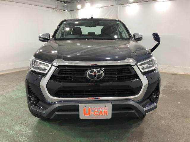 ハイラックスＺ　４ＷＤ／軽油／車検整備付／走行距離２９５８６キロ／ナビ１年保証距離無制限　走行距離２９５８６キロ　４ＷＤ　軽油　走行距離２９５８６キロ　フルセグナビ　ブルートゥース　ドラレコ　フロアマット　サイドエアバッグ　ＬＥＤヘッドランプ　アイドリングストップ（埼玉県）の中古車