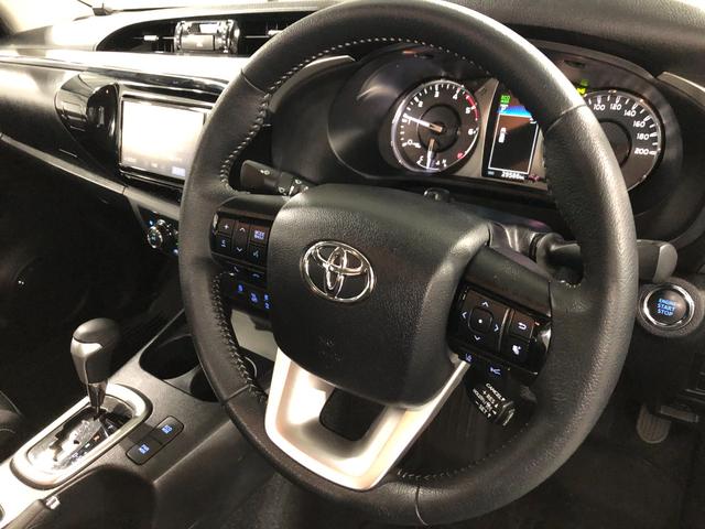 ハイラックスＺ　４ＷＤ／軽油／車検整備付／走行距離２９５８６キロ／ナビ１年保証距離無制限　走行距離２９５８６キロ　４ＷＤ　軽油　走行距離２９５８６キロ　フルセグナビ　ブルートゥース　ドラレコ　フロアマット　サイドエアバッグ　ＬＥＤヘッドランプ　アイドリングストップ（埼玉県）の中古車
