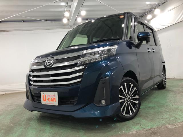トールカスタムＧ　ターボ　車検整備付／走行６８９０２キロ／ナビ１年保証距離無制限　走行６８９０２キロ　ナビ　ドラレコ　バックカメラ　Ｃソナー　オートライト　ＬＥＤヘッドランプ　アイドリングストップ　両側電動スライドドア　純正マット　Ｂｌｕｅｔｏｏｔｈ（埼玉県）の中古車
