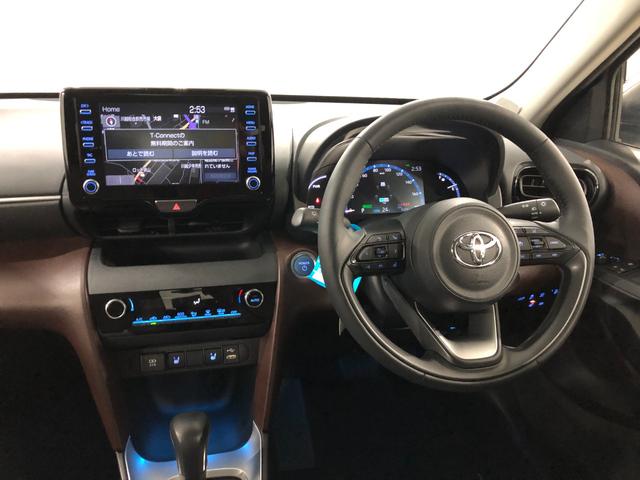 ヤリスクロスハイブリッドＺ　車検整備付／走行５２２１キロ／ナビ／ＥＴＣ１年保証距離無制限　走行５２２１キロ　ナビ　全周囲モニター　Ｃソナー　オートマチックハイビーム　オートライト　シートヒーター　サイドエアバッグ　助手席エアバック　純正マット　Ｂｌｕｅｔｏｏｔｈ（埼玉県）の中古車